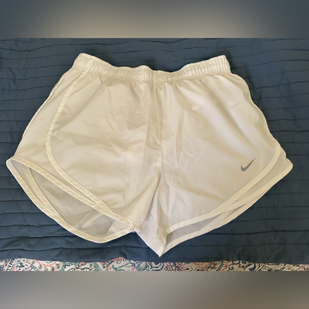 White Nike Shorts